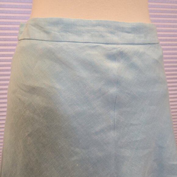 Banana Republic Linen A-Line Skirt - Picture 2 of 10
